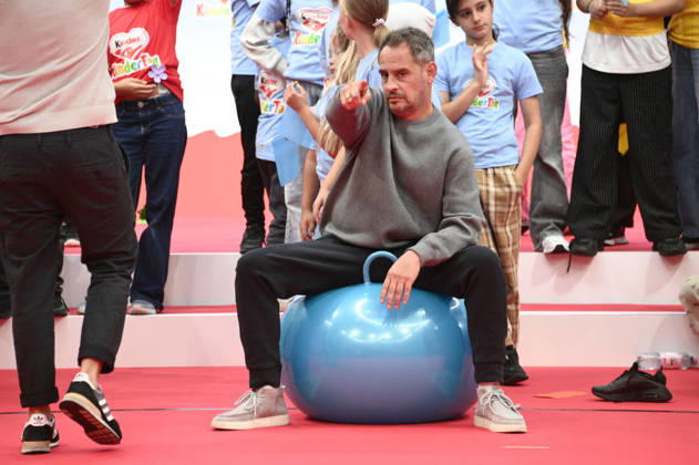 Moritz Bleibtreu beim kinderTag 2026 in den Atelier Gardens. Berlin, 17.09.2026