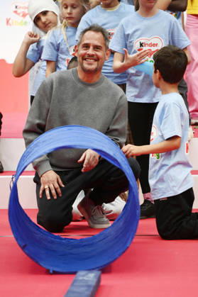 Moritz Bleibtreu beim kinderTag 2026 in den Atelier Gardens. Berlin, 17.09.2026