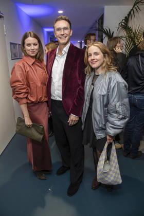 ABB UEFA- Alice Dwyer, Sascha Schwingel und Paula Kalenberg zu Gast beim Promi Treff UFA Back in Berlin In den Raeumen der UFA GmbH Berlin, Berlin den 17.09.2026