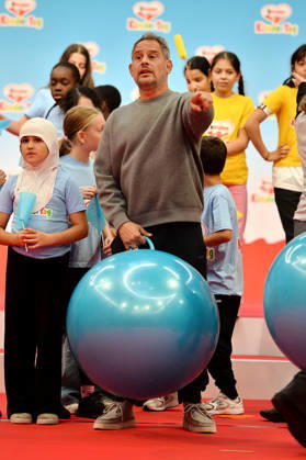 Moritz Bleibtreu beim kinderTag 2026 in den Atelier Gardens in Berlin am 17.09.2026