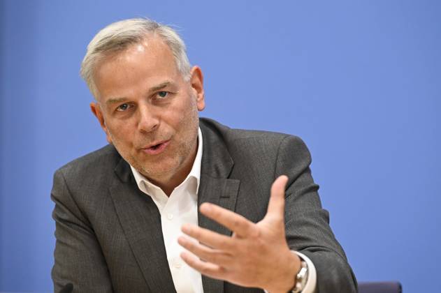 ABB BPK- Leif-Erik Holm, AfD-Mecklenburg-Vorpommern Spitzenkandidat Thema AfD - Auswirkungen der Landtagswahlen in Berlin und Mecklenburg-Vorpommern auf die Bundespolitik Statment auf der BPK Bundespressekonferenz am 21.09.2026 in Berlin Berlin Deutschland