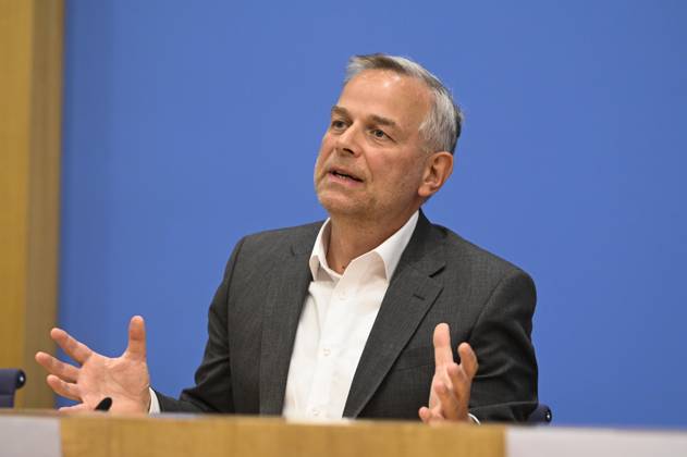 ABB BPK- Leif-Erik Holm, AfD-Mecklenburg-Vorpommern Spitzenkandidat Thema AfD - Auswirkungen der Landtagswahlen in Berlin und Mecklenburg-Vorpommern auf die Bundespolitik Statment auf der BPK Bundespressekonferenz am 21.09.2026 in Berlin Berlin Deutschland