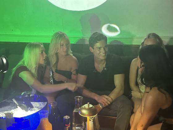 August 14, 2026, Waet Plam Beach, Florida, United States Of America: WEST PALM BEACH, FLORIDA - AUGUST 14: Controversial looksmaxxing content creator Braden Peters, better known as Clavicular Kicks off his College Tour at Club Camelot. Meanwhile girlfriend ily Snyder (who is reportedly trying to have a child with) was no where in sight and clav was with some new girls as the drama continues in West Plam Beach, Florida...People: Clavicular Waet Plam Beach United States Of America - ZUMAs214 20260814_aaa_s214_003 Copyright: xSMGx