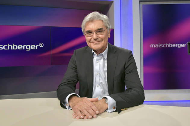 Joe Kaeser in der ARD-Talkshow maischberger im Studio Berlin Adlershof. Berlin, 2.09.2026