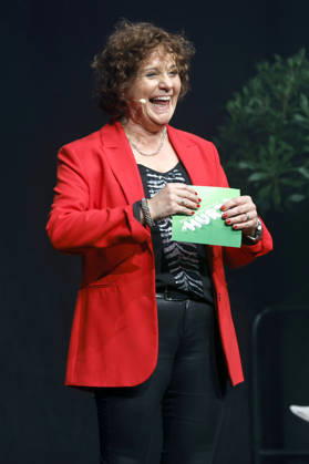 Steffi Neu bei der 10. Verleihung des Comedy-Preises Recklinghäuser Hurz im Ruhrfestspielhaus. Recklinghausen, 21.09.2026