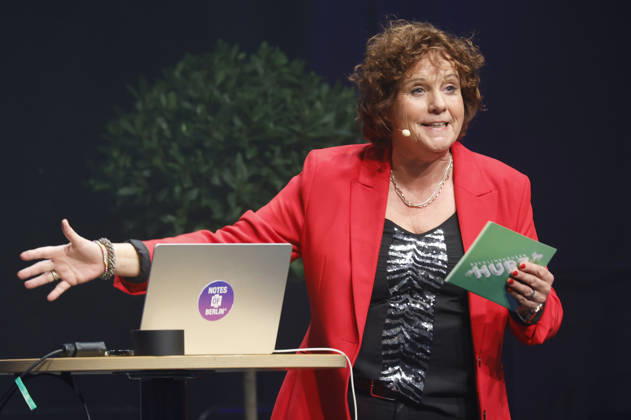 Steffi Neu bei der 10. Verleihung des Comedy-Preises Recklinghäuser Hurz im Ruhrfestspielhaus. Recklinghausen, 21.09.2026