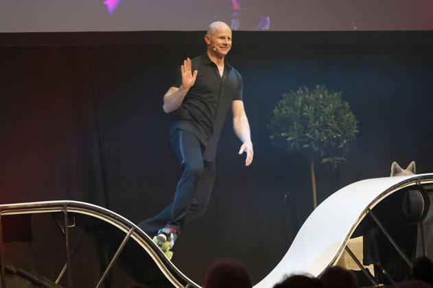 Till Schleinitz TJ Wheels bei der 10. Verleihung des Comedy-Preises Recklinghäuser Hurz im Ruhrfestspielhaus. Recklinghausen, 21.09.2026