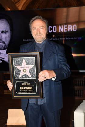 IPA88844312 - Rome, Ministry of Culture: Celebration in Honor of Franco Nero. Pictured: Franco Nero Copyright: xVincenzoxLandix xVincenzoxLandix IPA88844312