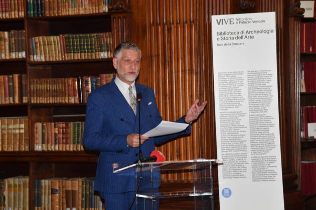 IPA88844446 - Rome, Ministry of Culture: Ceremony to Award the Stella to Franco Nero. Pictured: Alessandro Giuli Copyright: xVincenzoxLandix xVincenzoxLandix IPA88844446