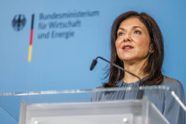 Pressestatement von Bundesministerin Katherina Reiche Pressestatement von Bundesministerin fuer Wirtschaft und Energie, Katherina Reiche am 25.09.2026 in Berlin. Berlin Berlin Deutschland BMWE