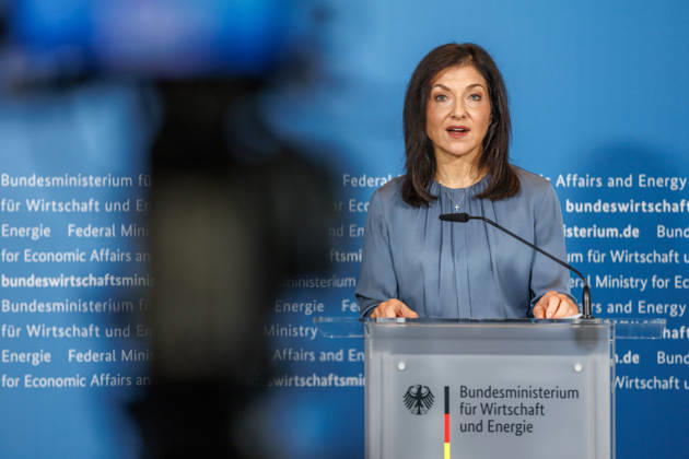 Pressestatement von Bundesministerin Katherina Reiche Pressestatement von Bundesministerin fuer Wirtschaft und Energie, Katherina Reiche am 25.09.2026 in Berlin. Berlin Berlin Deutschland BMWE