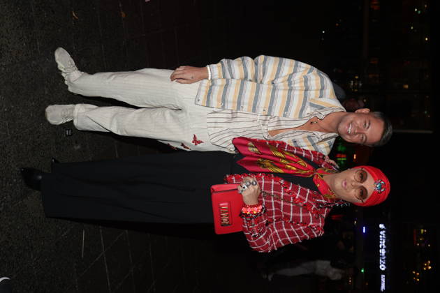 Marcell Damaschke und Julian F. M. Stoeckel bei der Wiedereröffnung der TK Maxx Filiale am Alexanderplatz. Berlin, 24.09.2026 Copyright: xAgenturxMatthiasxWehnertx xM.xGränzdörferx
