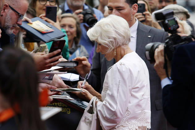 Helen Mirren bei der Premiere des Kinofilms Ein Talent fürs Morden A Talent for Murder und Douglas Sirk Award Verleihung auf dem 34. Filmfest Hamburg im Cinemaxx Dammtor. Hamburg, Deutschland, 29.09.2026