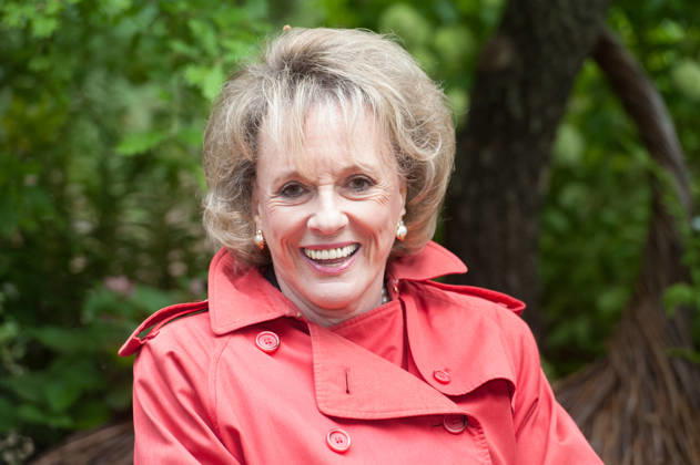 File Image 30th September 2026 It was announced today that British broadcasting icon Esther Rantzen has passed away. London UK 18th May 2015 RHS Chelsea Flower Show press day. Dame Esther Rantzen in the Breast Cancer Haven Garden