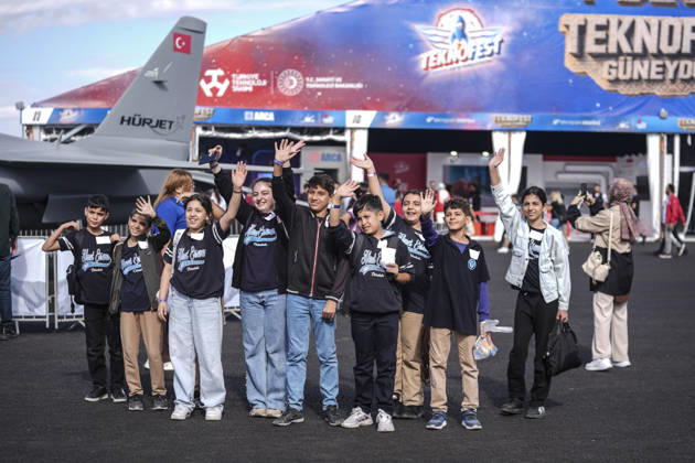 TEKNOFEST Southeast in Turkiye s Sanliurfa SANLIURFA, TURKIYE - OCTOBER 1: TEKNOFEST Southeast, the world’s largest aviation, space, and technology festival, opens its doors to visitors on the second day of its 15th edition at Sanliurfa GAP Airport in Sanliurfa, Turkiye, on October 1, 2026. Agit Erdi Ulukaya Anadolu Sanliurfa Turkey. Editorial use only. Please get in touch for any other usage. Copyright: x2026xAnadoluxAgitxErdixUlukayax