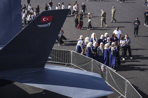 TEKNOFEST Southeast in Turkiye s Sanliurfa SANLIURFA, TURKIYE - OCTOBER 1: TEKNOFEST Southeast, the world’s largest aviation, space, and technology festival, opens its doors to visitors on the second day of its 15th edition at Sanliurfa GAP Airport in Sanliurfa, Turkiye, on October 1, 2026. Agit Erdi Ulukaya Anadolu Sanliurfa Turkey. Editorial use only. Please get in touch for any other usage. Copyright: x2026xAnadoluxAgitxErdixUlukayax