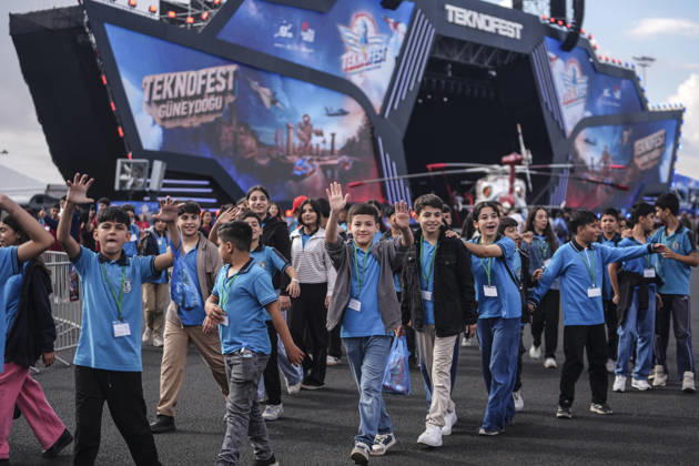TEKNOFEST Southeast in Turkiye s Sanliurfa SANLIURFA, TURKIYE - OCTOBER 1: TEKNOFEST Southeast, the world’s largest aviation, space, and technology festival, opens its doors to visitors on the second day of its 15th edition at Sanliurfa GAP Airport in Sanliurfa, Turkiye, on October 1, 2026. Agit Erdi Ulukaya Anadolu Sanliurfa Turkey. Editorial use only. Please get in touch for any other usage. Copyright: x2026xAnadoluxAgitxErdixUlukayax
