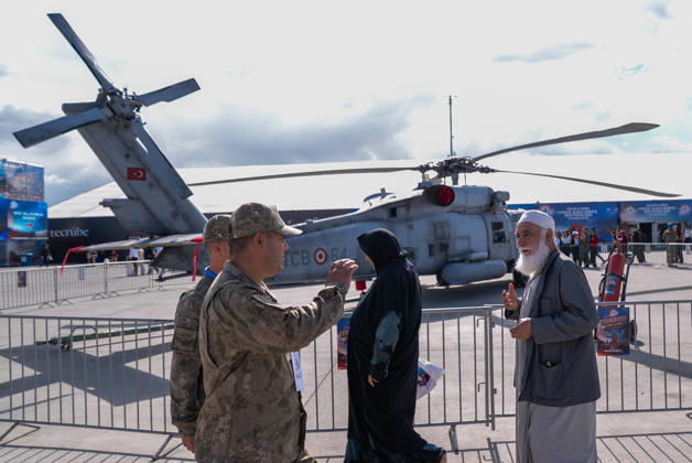 TEKNOFEST Southeast in Turkiye s Sanliurfa SANLIURFA, TURKIYE - OCTOBER 1: TEKNOFEST Southeast, the world’s largest aviation, space, and technology festival, continues on the second day of its 15th edition at Sanliurfa GAP Airport in Sanliurfa, Turkiye, on October 1, 2026. Arman Onal Anadolu Sanliurfa Turkey. Editorial use only. Please get in touch for any other usage. Copyright: x2026xAnadoluxArmanxOnalx