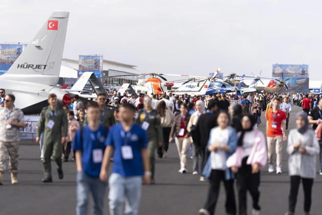 TEKNOFEST Southeast in Turkiye s Sanliurfa SANLIURFA, TURKIYE - OCTOBER 1: TEKNOFEST Southeast, the world’s largest aviation, space, and technology festival, opens its doors to visitors on the second day of its 15th edition at Sanliurfa GAP Airport in Sanliurfa, Turkiye, on October 1, 2026. Bunyamin Celik Anadolu Sanliurfa Turkey. Editorial use only. Please get in touch for any other usage. Copyright: x2026xAnadoluxBunyaminxCelikx