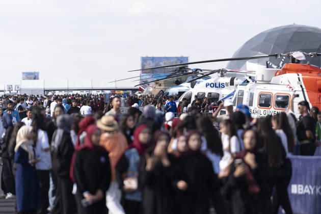 TEKNOFEST Southeast in Turkiye s Sanliurfa SANLIURFA, TURKIYE - OCTOBER 1: TEKNOFEST Southeast, the world’s largest aviation, space, and technology festival, opens its doors to visitors on the second day of its 15th edition at Sanliurfa GAP Airport in Sanliurfa, Turkiye, on October 1, 2026. Bunyamin Celik Anadolu Sanliurfa Turkey. Editorial use only. Please get in touch for any other usage. Copyright: x2026xAnadoluxBunyaminxCelikx