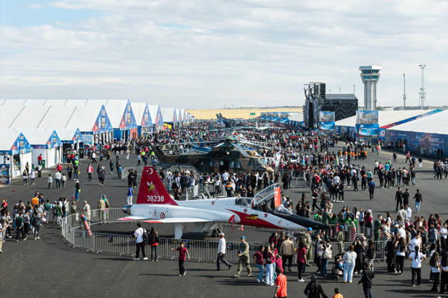 TEKNOFEST Southeast in Turkiye s Sanliurfa SANLIURFA, TURKIYE - OCTOBER 1: TEKNOFEST Southeast, the world’s largest aviation, space, and technology festival, continues on the second day of its 15th edition at Sanliurfa GAP Airport in Sanliurfa, Turkiye, on October 1, 2026. Harun Ozalp Anadolu Sanliurfa Turkey. Editorial use only. Please get in touch for any other usage. Copyright: x2026xAnadoluxHarunxOzalpx