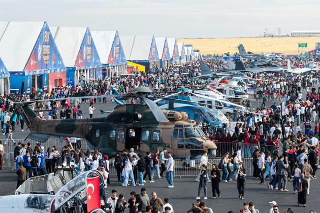 TEKNOFEST Southeast in Turkiye s Sanliurfa SANLIURFA, TURKIYE - OCTOBER 1: TEKNOFEST Southeast, the world’s largest aviation, space, and technology festival, continues on the second day of its 15th edition at Sanliurfa GAP Airport in Sanliurfa, Turkiye, on October 1, 2026. Harun Ozalp Anadolu Sanliurfa Turkey. Editorial use only. Please get in touch for any other usage. Copyright: x2026xAnadoluxHarunxOzalpx
