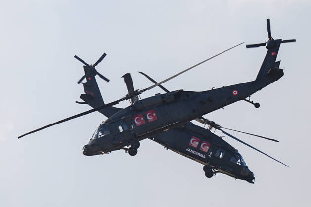 TEKNOFEST Southeast in Turkiye s Sanliurfa SANLIURFA, TURKIYE - OCTOBER 1: The Turkish Gendarmerie s Steel Wings team performs a demonstration flight during TEKNOFEST Southeast, world s largest aviation, space, and technology festival at the Sanliurfa GAP Airport for its 15th edition in Sanliurfa, Turkiye on October 01, 2026. Adem Kutucu Anadolu Sanliurfa Turkey. Editorial use only. Please get in touch for any other usage. Copyright: x2026xAnadoluxAdemxKutucux