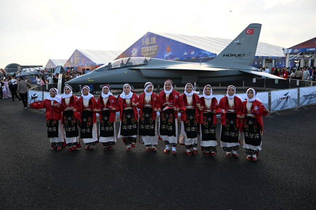 TEKNOFEST Southeast in Turkiye s Sanliurfa SANLIURFA, TURKIYE - OCTOBER 1: A folk dance performance is held during the Aviation, Space and Technology Festival (TEKNOFEST), as it continues on its second day at Sanliurfa GAP Airport in Sanliurfa, Turkiye, on October 1, 2026. Ozkan Bilgin Anadolu Sanliurfa Turkey. Editorial use only. Please get in touch for any other usage. Copyright: x2026xAnadoluxOzkanxBilginx