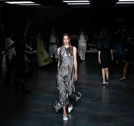 Paris Fashion Week Women s Wear SPRING SUMMER 2027 Collection by ALAINPAUL, October 1, 2026, photography by Sylvie Lefort, MAXPPP 01 10 2026 @Sylvie Lefort Photography MAXPPP 10 01 26 Models showcase designs from the ALAINPAUL Women’s Spring Summer 2027 collection during Paris Fashion Week in Paris, France, October 1, 2026. The Women’s collections were presented from September 28 to October 6, 26  Copyright: xMAXPPPxsylviexlefortxphotographyx LFR202610019441 LFR202610019441