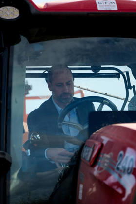 Britain s Prince William on a visit examining the role of regenerative farming in climate resilience, in Hereford Britain s Prince William sits in a farming vehicle as he meets Harry Davies (not pictured), the incoming tenant of the Duchy of Cornwall s first regenerative Farm Business Tenancy, during a visit to examine the role of regenerative farming in climate resilience, in Hereford, Britain, October 1, 2026., Credit:Mathieu Willcocks PA ROTA - B68 Avalon UNITED KINGDOM, Hereford Copyright: xMathieuxWillcocksx xPAxROTAx-xB68x xAvalonx 1139840959