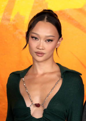 Callina Liang attends Street Fighter Photocall at Leake Street, Waterloo in London, England. UK. Thursday 1st October 2026. Copyright: xJamesxWarrenx FP_Street_Fighter_Photocall_018