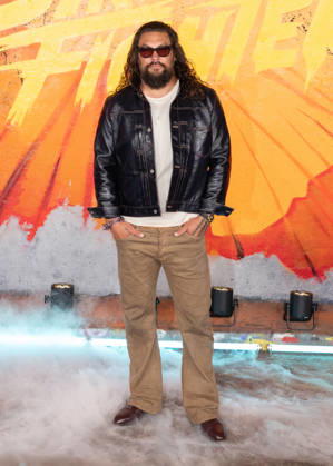 Jason Momoa attends Street Fighter Photocall at Leake Street, Waterloo in London, England. UK. Thursday 1st October 2026. Copyright: xJamesxWarrenx FP_Street_Fighter_Photocall_039