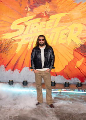 Jason Momoa attends Street Fighter Photocall at Leake Street, Waterloo in London, England. UK. Thursday 1st October 2026. Copyright: xJamesxWarrenx FP_Street_Fighter_Photocall_040