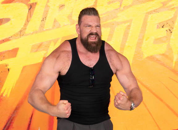 Olivier Richters attends Street Fighter Photocall at Leake Street, Waterloo in London, England. UK. Thursday 1st October 2026. Copyright: xJamesxWarrenx FP_Street_Fighter_Photocall_056