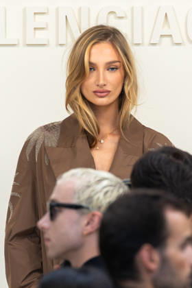 PFW - Balenciaga - Arrivals NB Mathilde Pinault arrived at the Balenciaga Womenswear Spring Summer 2027 show as part of Paris Fashion Week on October 01, 2026 in Paris, France. Photo by Nasser Berzane ABACAPRESS.COM Paris France  Copyright: xBerzanexNasser ABACAx