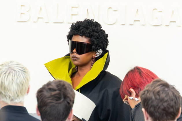 PFW - Balenciaga - Arrivals NB Lauryn Hill arrived at the Balenciaga Womenswear Spring Summer 2027 show as part of Paris Fashion Week on October 01, 2026 in Paris, France. Photo by Nasser Berzane ABACAPRESS.COM Paris France  Copyright: xBerzanexNasser ABACAx