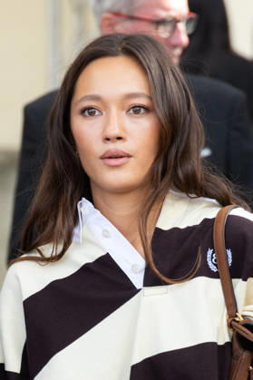 PFW - Balenciaga - Arrivals NB Lily Chee arrived at the Balenciaga Womenswear Spring Summer 2027 show as part of Paris Fashion Week on October 01, 2026 in Paris, France. Photo by Nasser Berzane ABACAPRESS.COM Paris France  Copyright: xBerzanexNasser ABACAx