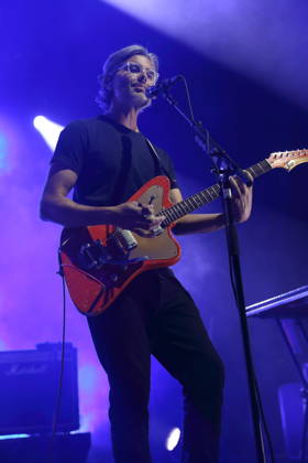 Dave Depper von der Band Death Cab for Cutie bei einem Konzert in der Columbiahalle in Berlin, 1. Oktober 2026. Death Cab for Cutie Konzert Berlin