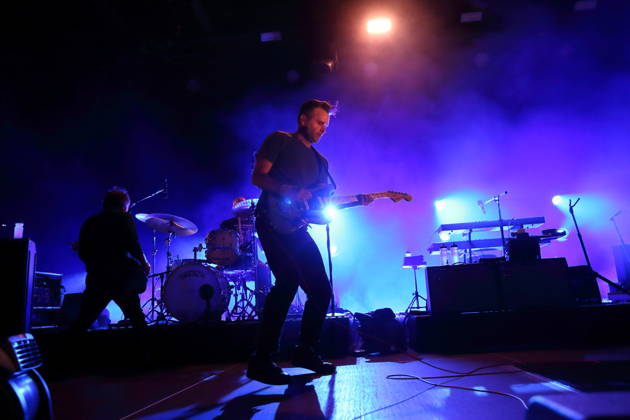 Ben Gibbard von der Band Death Cab for Cutie bei einem Konzert in der Columbiahalle in Berlin, 1. Oktober 2026. Death Cab for Cutie Konzert Berlin