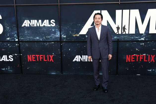 World Premiere Of Netflix s Animals Steven Yeun at the World Premiere Of Netflix s Animals held at Westwood Village Theater on October 1, 2026 in Westwood, Los Angeles, California, United States. Westwood California United States Copyright: xXavierxCollin ImagexPressxAgencyx