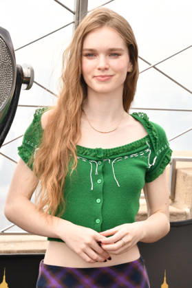 NEW YORK, NY- OCTOBER 1: Summer H. Howell pictured during a visit to he Empire State Building Ahead of the Release of Mike Flannigan s Carrie on October 1, 2026 in New York City. Copyright: xmpi099 MediaPunchx