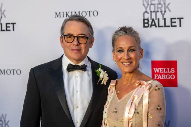 October 1, 2026, New York, New York, United States: (L-R) Matthew Broderick and Sarah Jessica Parker attend.The New York City Ballet 2026 Fall Gala at David H. Koch Theater, Lincoln Center on October 01, 2026 in New York City. New York United States - ZUMAs197 20261001_aaa_s197_881 Copyright: xRonxAdarx
