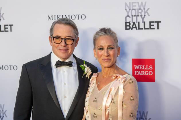 October 1, 2026, New York, New York, United States: (L-R) Matthew Broderick and Sarah Jessica Parker attend.The New York City Ballet 2026 Fall Gala at David H. Koch Theater, Lincoln Center on October 01, 2026 in New York City. New York United States - ZUMAs197 20261001_aaa_s197_941 Copyright: xRonxAdarx