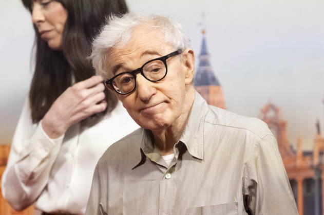 Woody Allen beim offiziellen Empfang zum Drehstart des Woody Allen Fall Project 2026 in den Teatros del Canal. Madrid, 01.10.2026