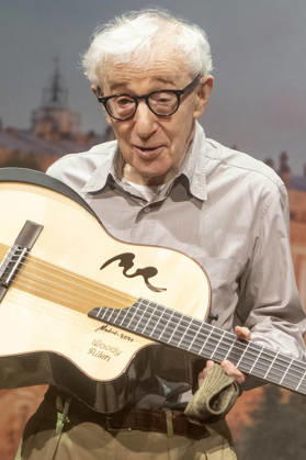 Woody Allen beim offiziellen Empfang zum Drehstart des Woody Allen Fall Project 2026 in den Teatros del Canal. Madrid, 01.10.2026