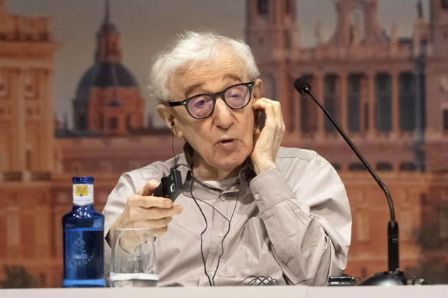 Woody Allen beim offiziellen Empfang zum Drehstart des Woody Allen Fall Project 2026 in den Teatros del Canal. Madrid, 01.10.2026