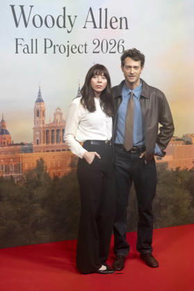 Alexi Wasser und Peter Vives beim offiziellen Empfang zum Drehstart des Woody Allen Fall Project 2026 in den Teatros del Canal. Madrid, 01.10.2026