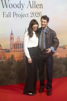 Alexi Wasser und Peter Vives beim offiziellen Empfang zum Drehstart des Woody Allen Fall Project 2026 in den Teatros del Canal. Madrid, 01.10.2026