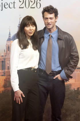 Alexi Wasser und Peter Vives beim offiziellen Empfang zum Drehstart des Woody Allen Fall Project 2026 in den Teatros del Canal. Madrid, 01.10.2026