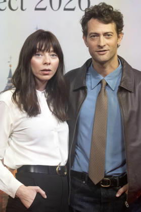Alexi Wasser und Peter Vives beim offiziellen Empfang zum Drehstart des Woody Allen Fall Project 2026 in den Teatros del Canal. Madrid, 01.10.2026